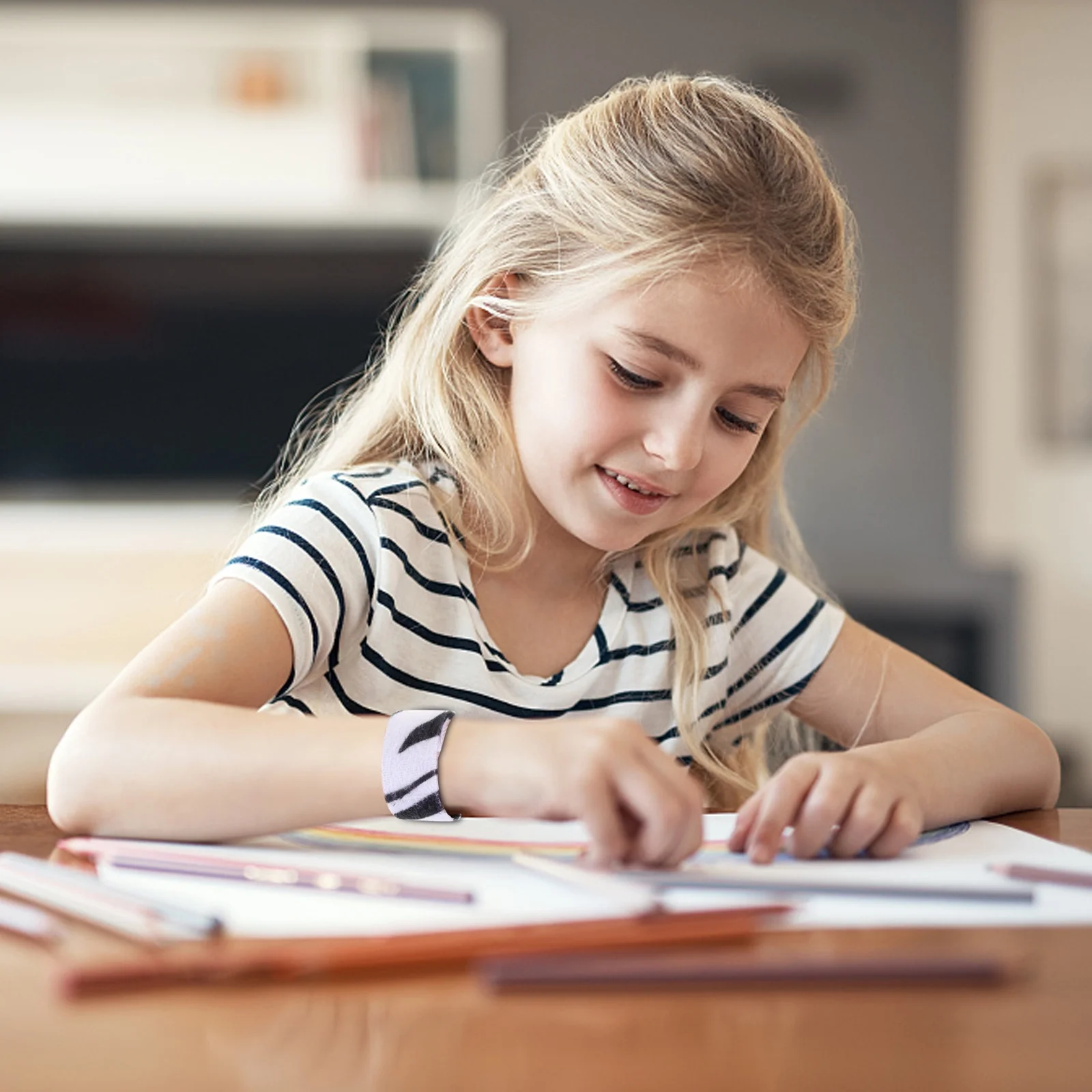 12 stuks luipaardpatroon klaparmband dierlijke stijl polsbandje feestartikelen kinderen chic zebrapatroon klapband party klapring