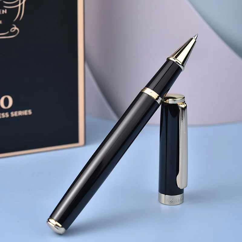 

Fountain Pen Signature Pen Business Office Articles Gift Box Set Luxury Pearl Roller Ball Pen Series 3colors Metal 0.5mm