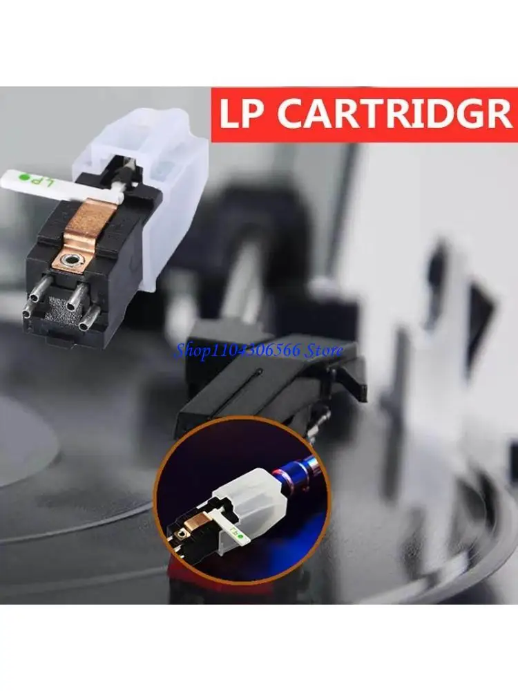 02DD Double ​​And Stereo Needle Turntable Cartridge With for LP/for LP RPM Recorder
