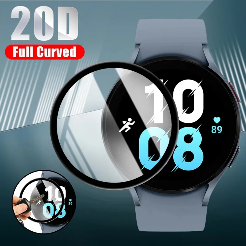 Curved Edge Protective Film for Samsung Galaxy Watch 5/5pro 40mm/44mm for Samsung Smartwatch Screen Protector Film