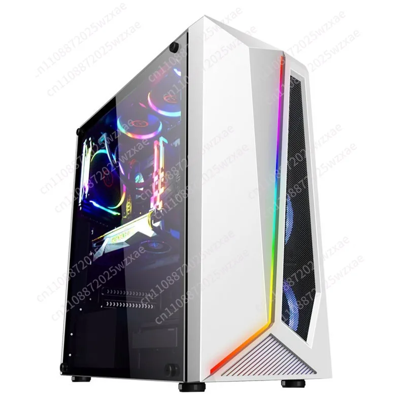 Computer case, desktop game water-cooled e-sports side-through case, Internet cafe case