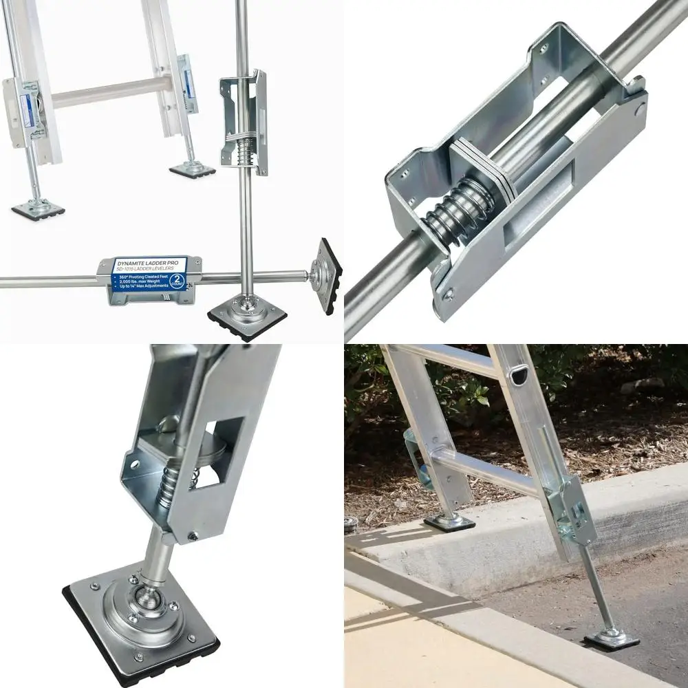 

Сверхмощные выравниватели лестниц для соответствия OSHA, ANSI 14,8-2013, грузоподъемность 2000 фунтов, пара в комплекте, безопасная конструкция