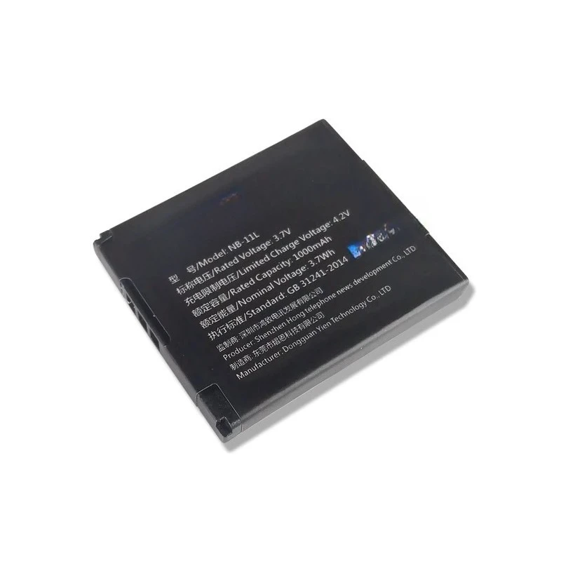 جديد 3.7 فولت 1000 مللي أمبير بطارية الكاميرا NB-11L لكانون IXUS125 190 180 175 285 275 245HS A2500 2600 A3400 A4000 A2300