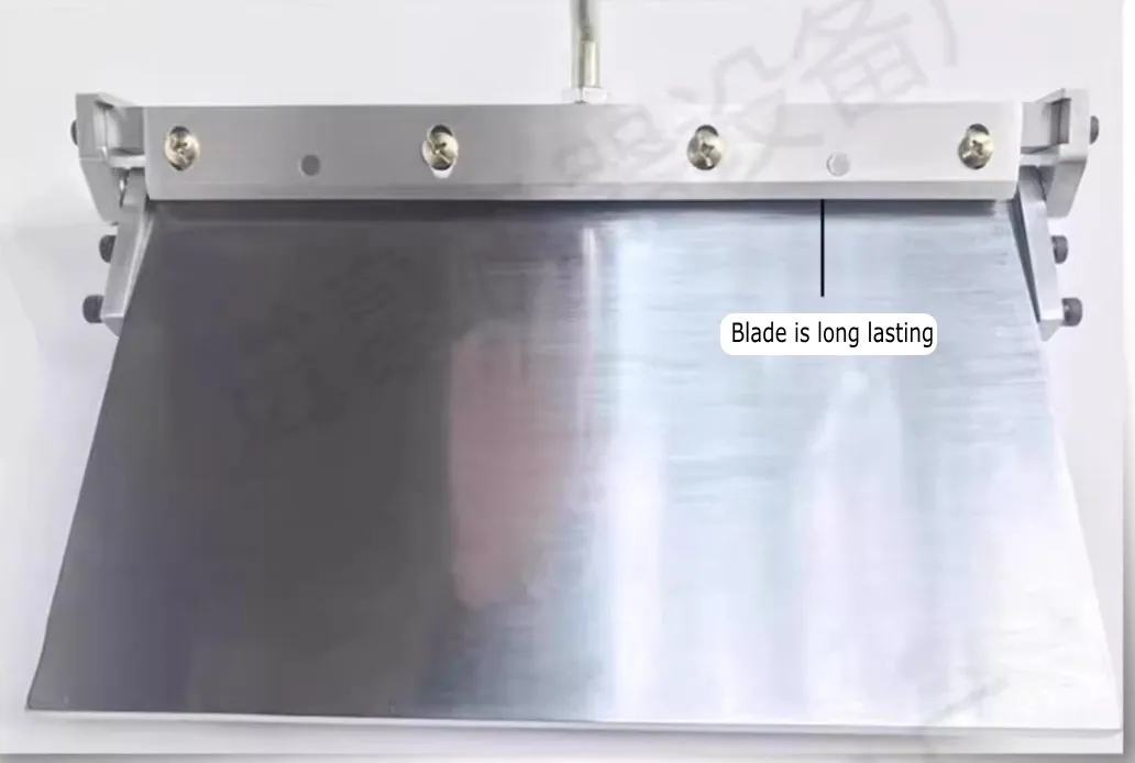 Manual Leather Folding Machine PU Creasing Machine 30cm