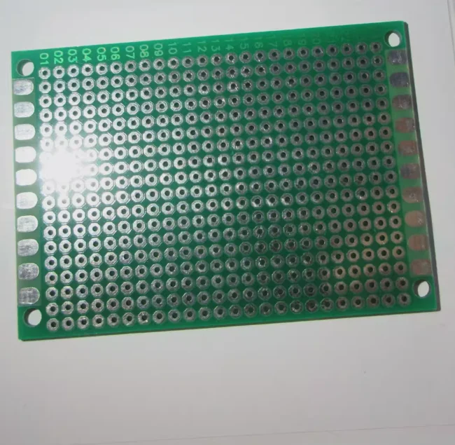4*6cm double-sided tin-plated experimental breadboard 2.54mm