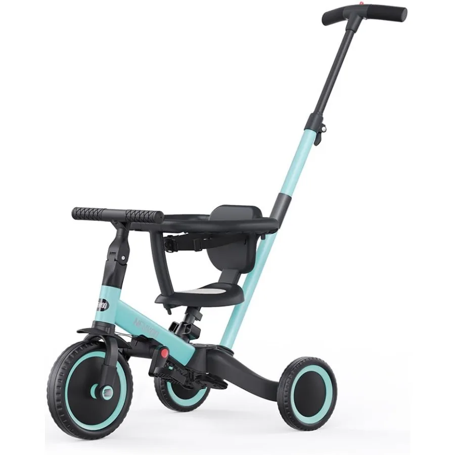 รถสามล้อเด็กเล็กสำหรับเด็กอายุ 1-3 ปี, จักรยานเด็กเล็ก, จักรยานทรงตัวสำหรับเด็ก, ของขวัญคริสต์มาสและวันเกิดสำหรับเด็กชายและเด็กหญิง, รถสามล้อพร้อม P