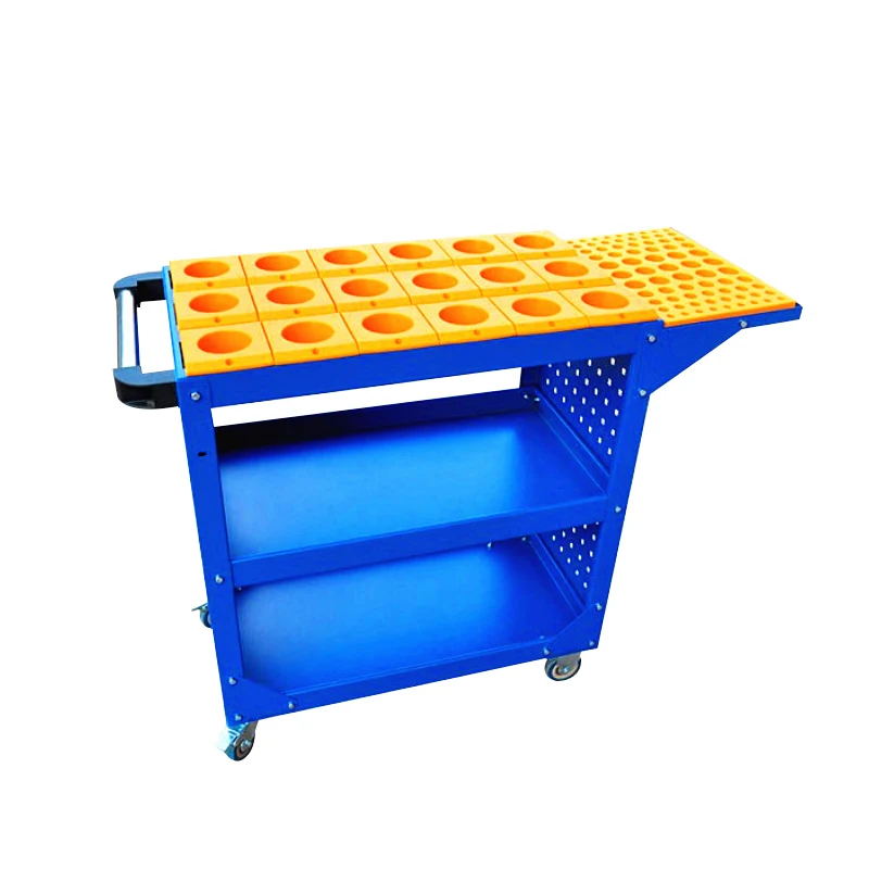 JIMMY CNC Tool Rest Mobile CNC Tool Storage Cart CNC Tool Holder Cart Trolley Mill Tool Mass Storage Carriage Cabinet