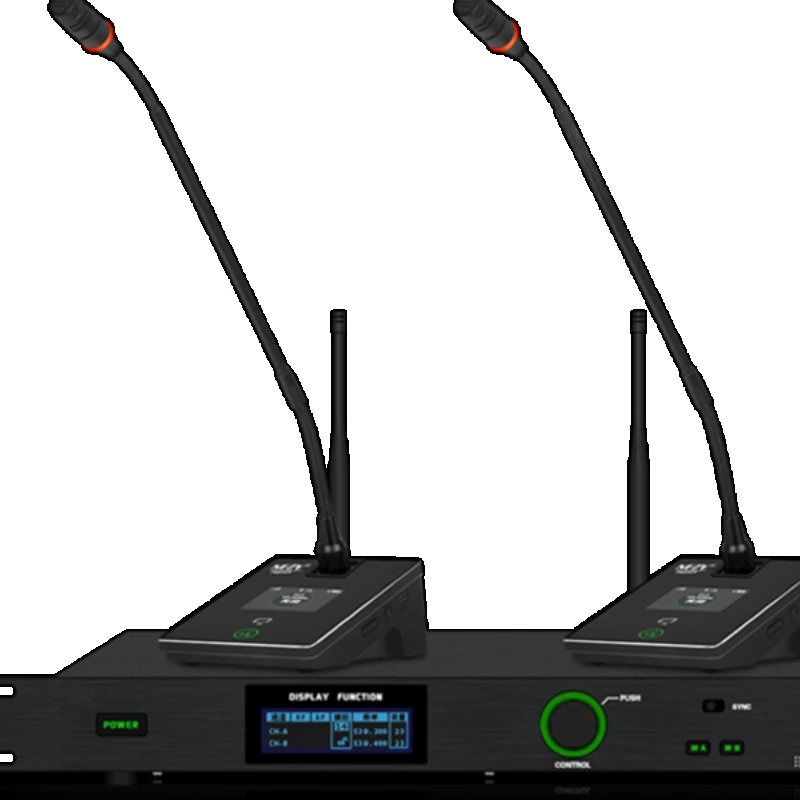 PS602A One to Two Wireless Conference Microphone One to Four Gooseneck Charging Microphone PS404A