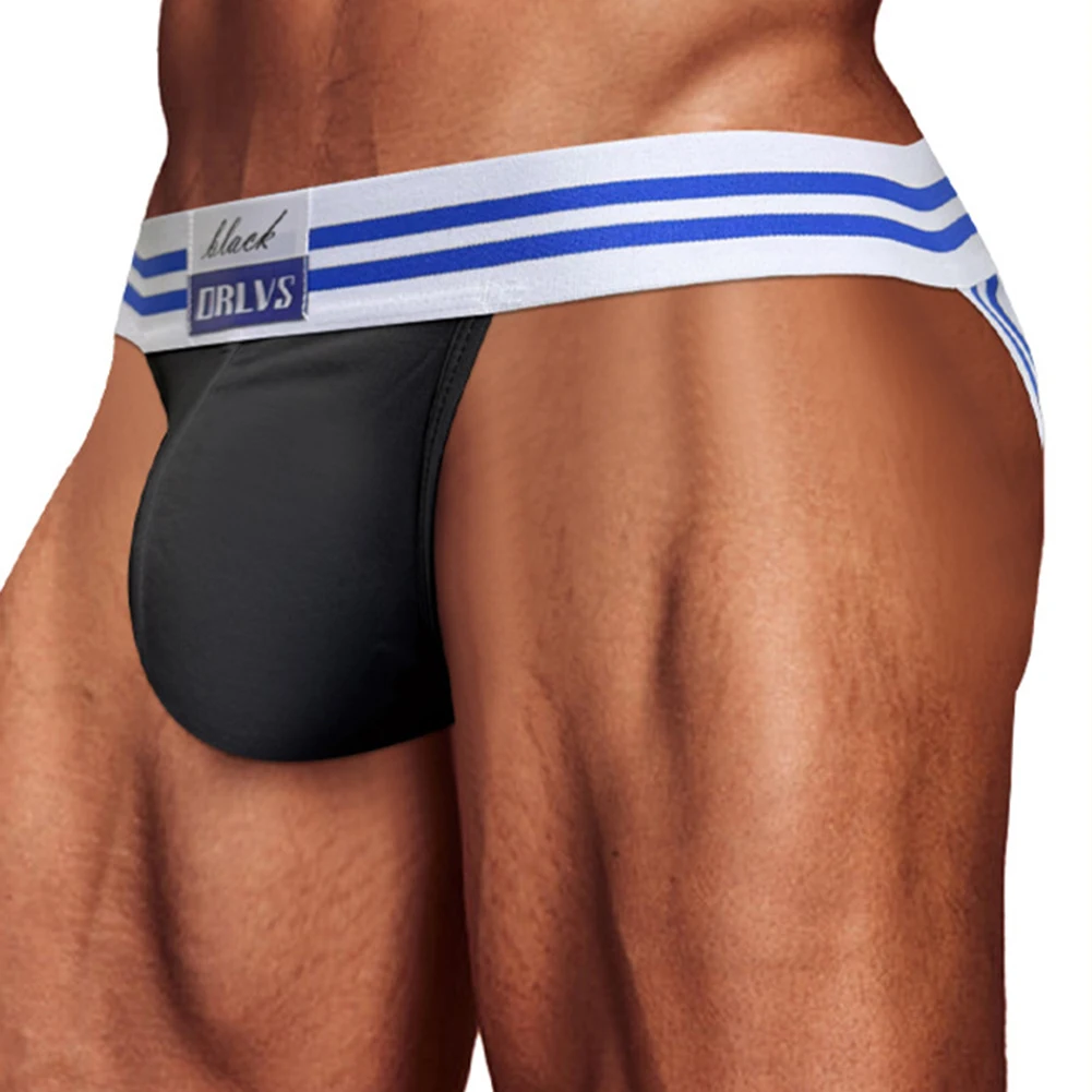 

Men's Panties G-Strings Sexy Jock Straps Low Waist Lingerie Open Butt Underpants Gay Sissy Pouch Underwear Comfort Hot Thongs