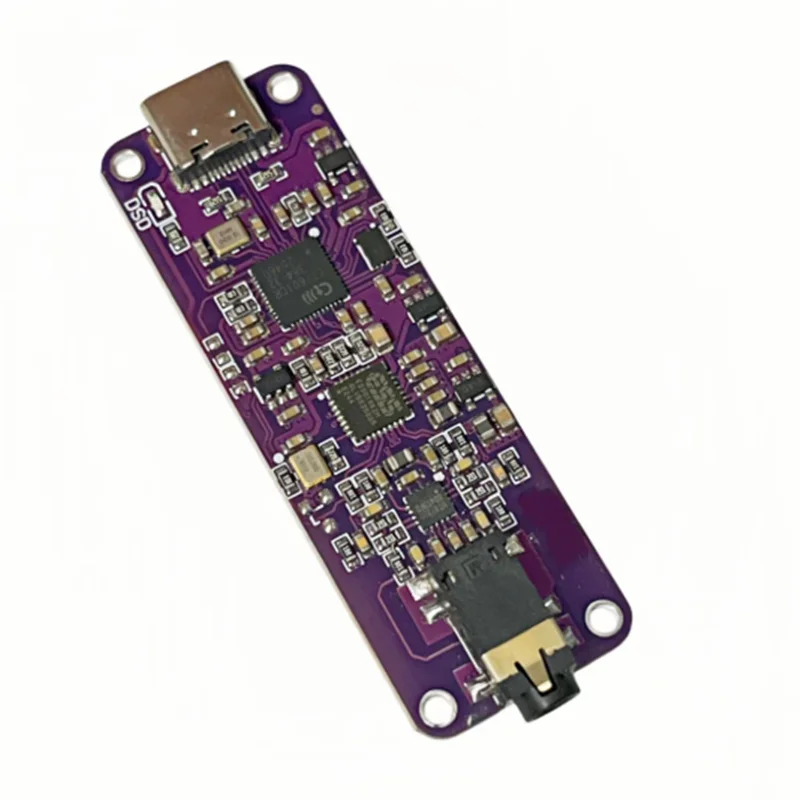 CT7601 Mini USB DAC Decoder & Headphone Amplifier, Portable Hi‑Fi External Sound Card for DIY Audio Projects