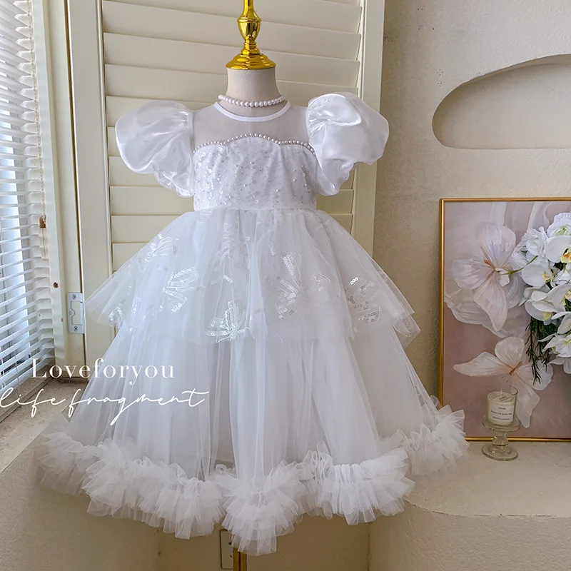 New style toddler girls Sweet summer dress girls dresses children clothing cute fashion 3