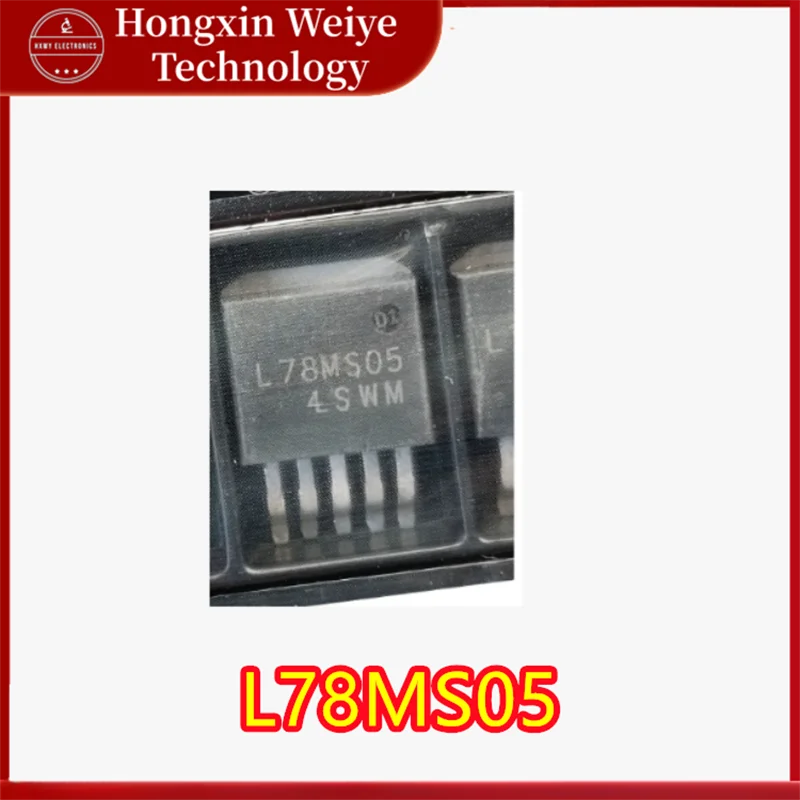 (10/20Pieces) L78MS05 TO-263-5 5-Pin Voltage Regulator IC 5V Power Supply Stabilizer Chip Automotive ECU Electronic Component Or