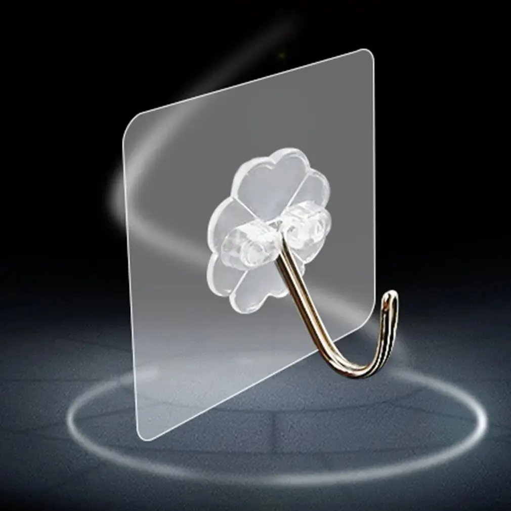 متعددة الأغراض السنانير لاصقة شفافة ، رف منشفة ، حامل ، شماعات ، هوك ، الحمام ، المطبخ ، الجدار ، الباب ، المنزل ، منظم