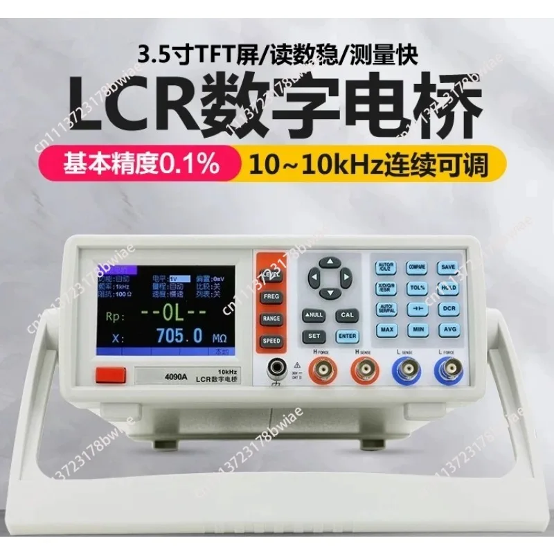 Tester Digital Bridge High Precision VC4090A Component Capacitance Inductance Resistance Meter