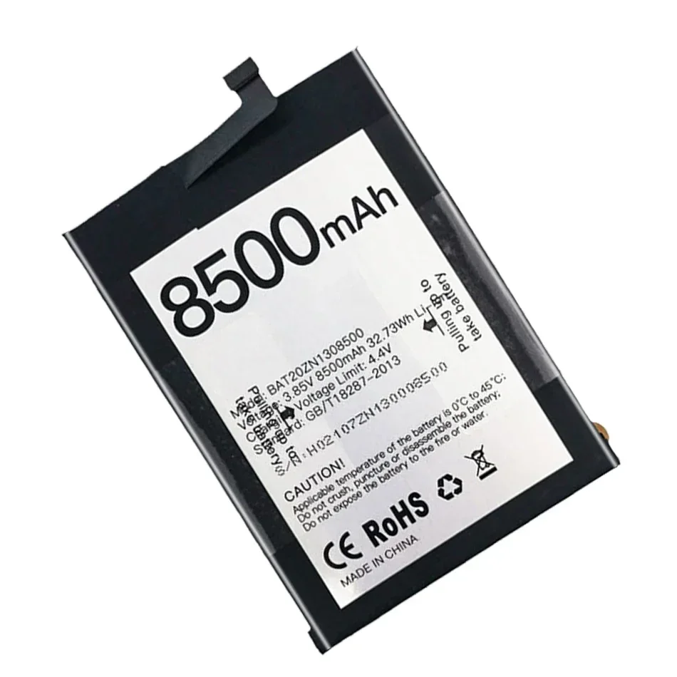 BAT20ZN1308500 8500mAh Mobile Phone Battery for Doogee S86/S86 Pro S86Pro Portable Power Bank Warranty 2 Years  + Track Code