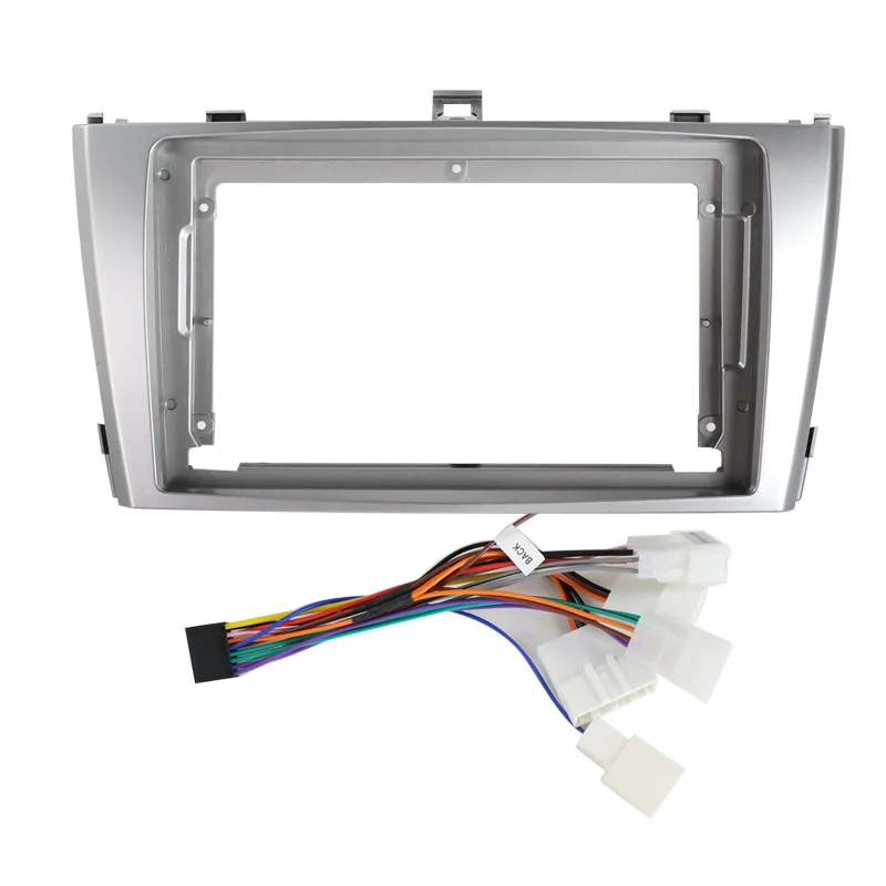 Car Radio Stereo Fascia 2Din Frame For Toyota T27 Avensis 2009-2015 Panel Dash DVD Player Cable Adapter Dash Fascia Kit