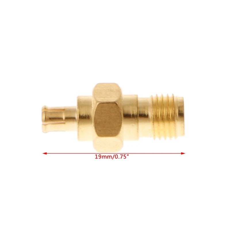 HX6A SMA Female To MCX Male Plug Straight RF Coaxial Adapter Connector Converter