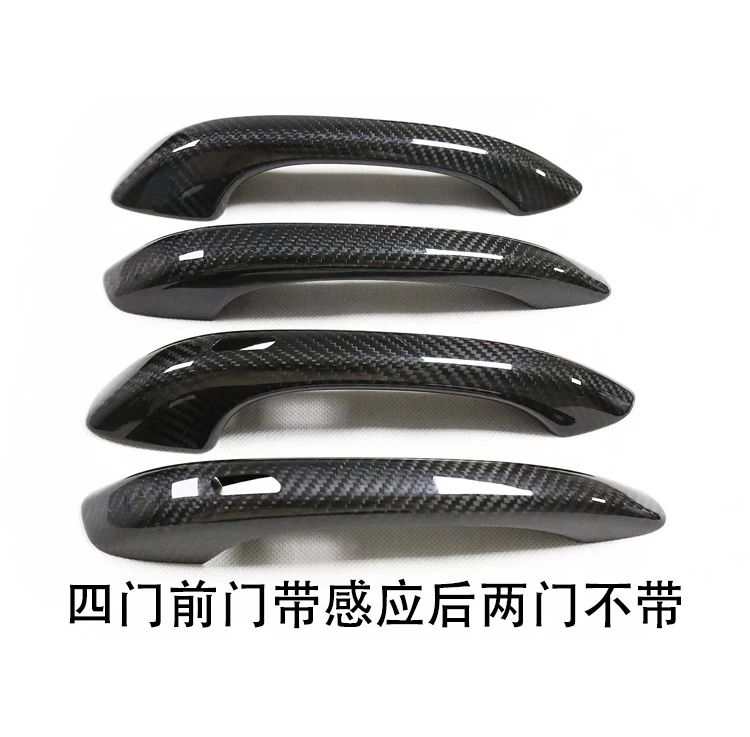 Dry Carbon Fiber Add on Door Handle for Porsche Macan 2014-2021 Perfect Fitment High Quality