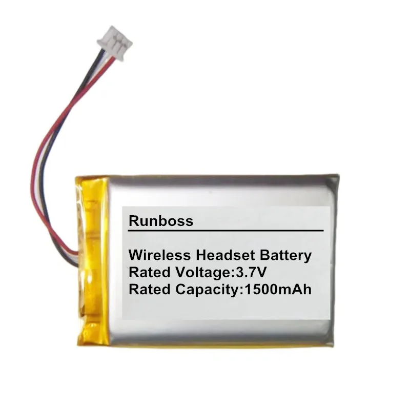 Wireless Headset 1500mAh AEC524050 Battery For CORSAIR HS75 XB, HS70 SE ,Void Pro RGB, Virtuoso RGB Wireless SE , Void RGB