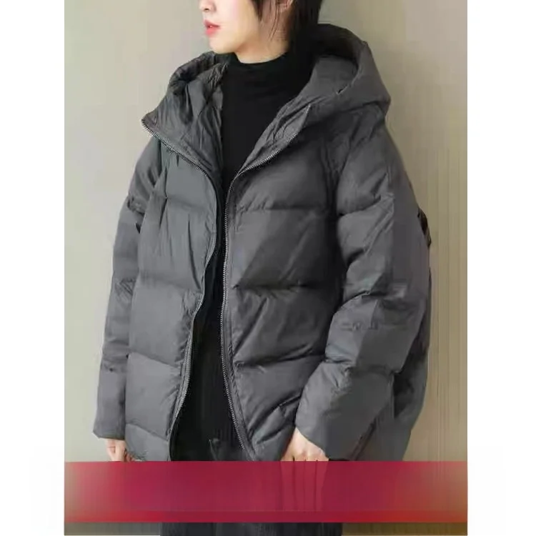 

Lightweight Thiened ort Cotton Jaet Women's Faionable Casual Design Casual Outerwear Coat Button Closure