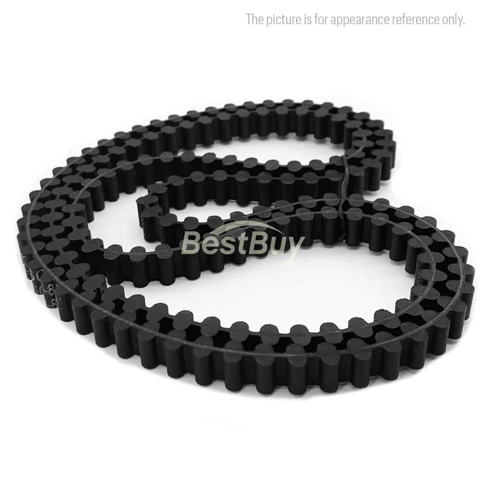 DA3M Double-sided Toothed Rubber Synchronous Belt Perimeter=612/624/639/654/669/675-2040mm Width=6-30mm Pitch=3mm Timing Belt