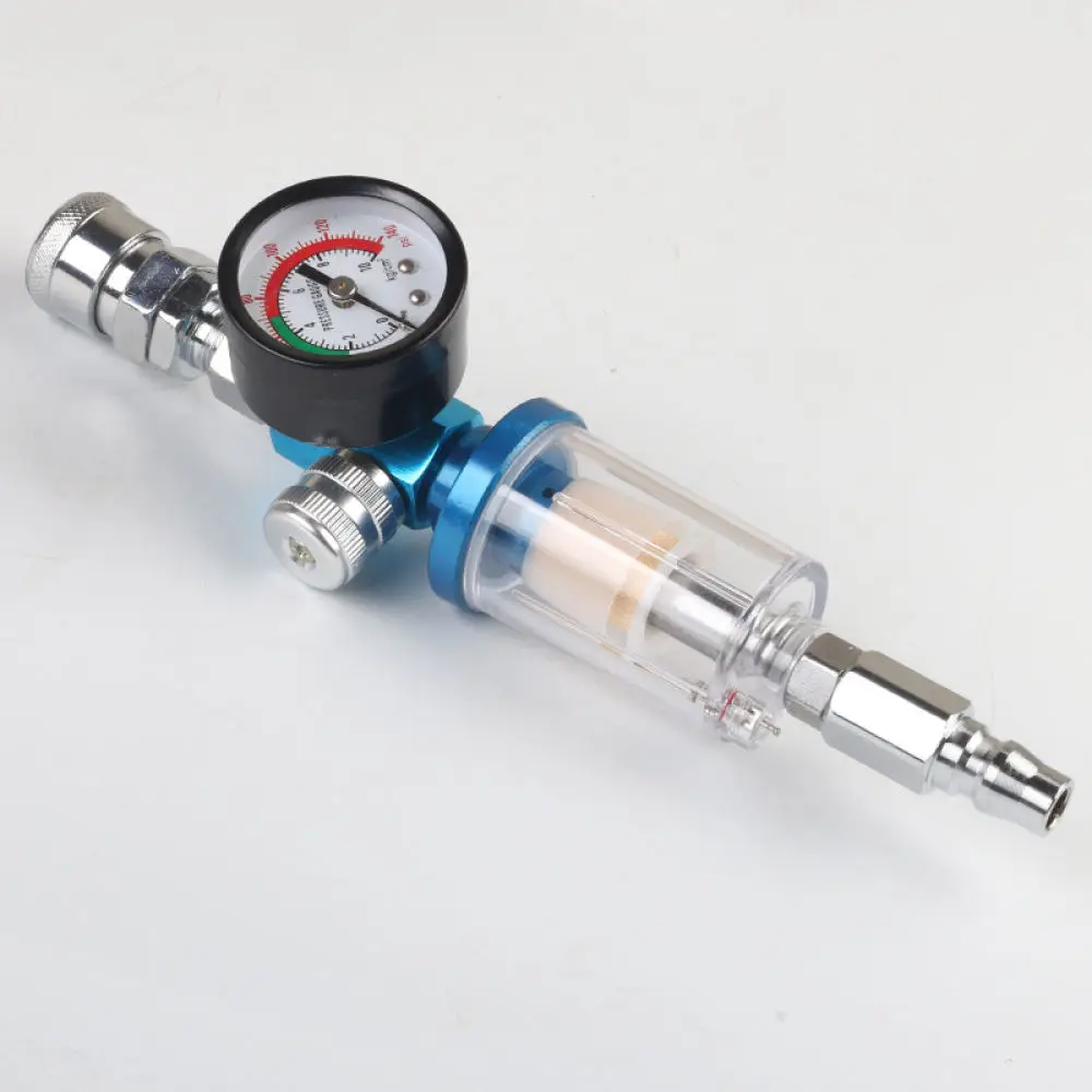 Spray Air Filter Regulator Oil Water Separator Pneumatic Compressor Accessories Moisture Trap Cleaning Device