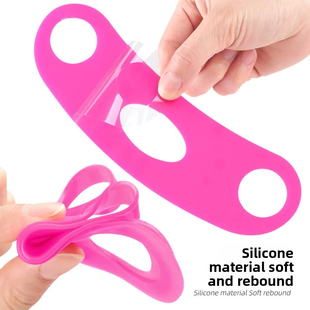 Reduzir queixo duplo silicone rosto cinta cinto máscara levantar elasticidade elevador máscara oval anti-rugas beleza rosto emagrecimento cinta pescoço