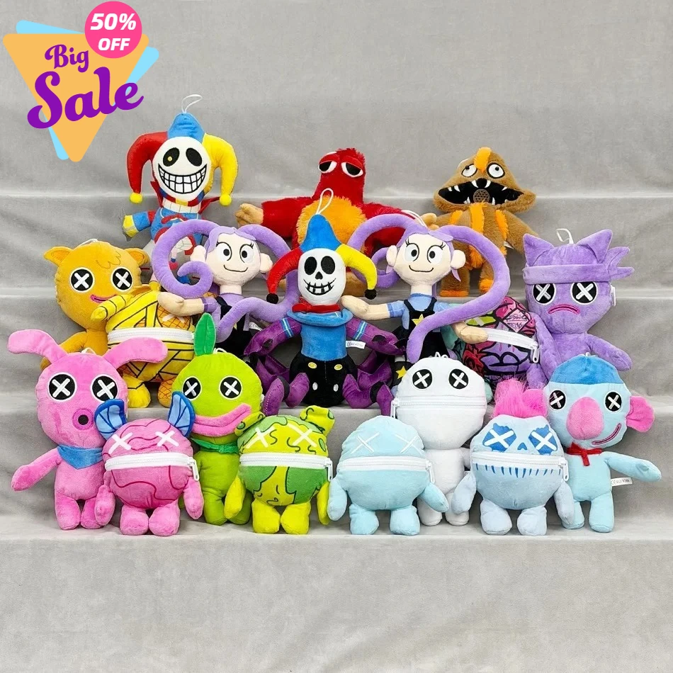 POPPY PLAYTIME Harley Sawyer Lily Lovebird Plush Chapter 5 Poppyed Monster Soft Stuffed Doll Toy Merch Gift