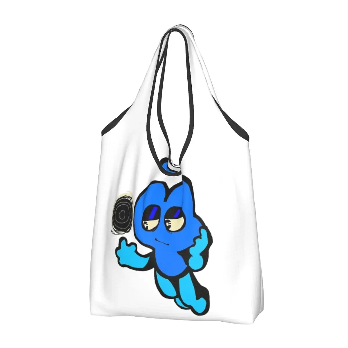 Four Bfdi Portable Tote Shopping Bags Reusable Shopper Bag Grocery Handbag Shoulder Bag