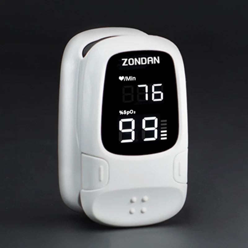 Finger-Pulsoximeter OLED Blutsauerstoffsättigung Herzfrequenzmesser Oxymeter Medizinisch mit digitalem Atemwege-Oximeter