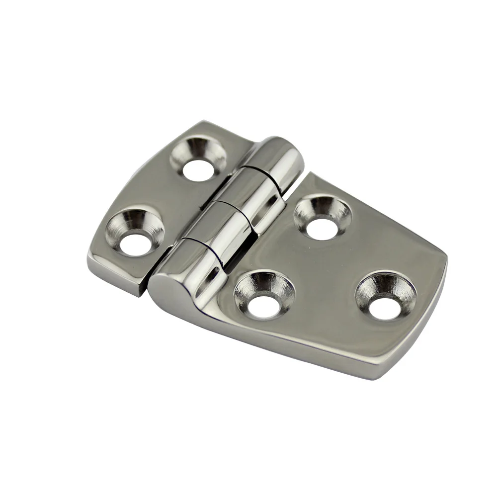 2PCS Strap Hinges With 5 Holes Marine Grade 316 Stainless Steel 50mm 70mm  Marine Boat Yachting Hardware Accessories Sailboat