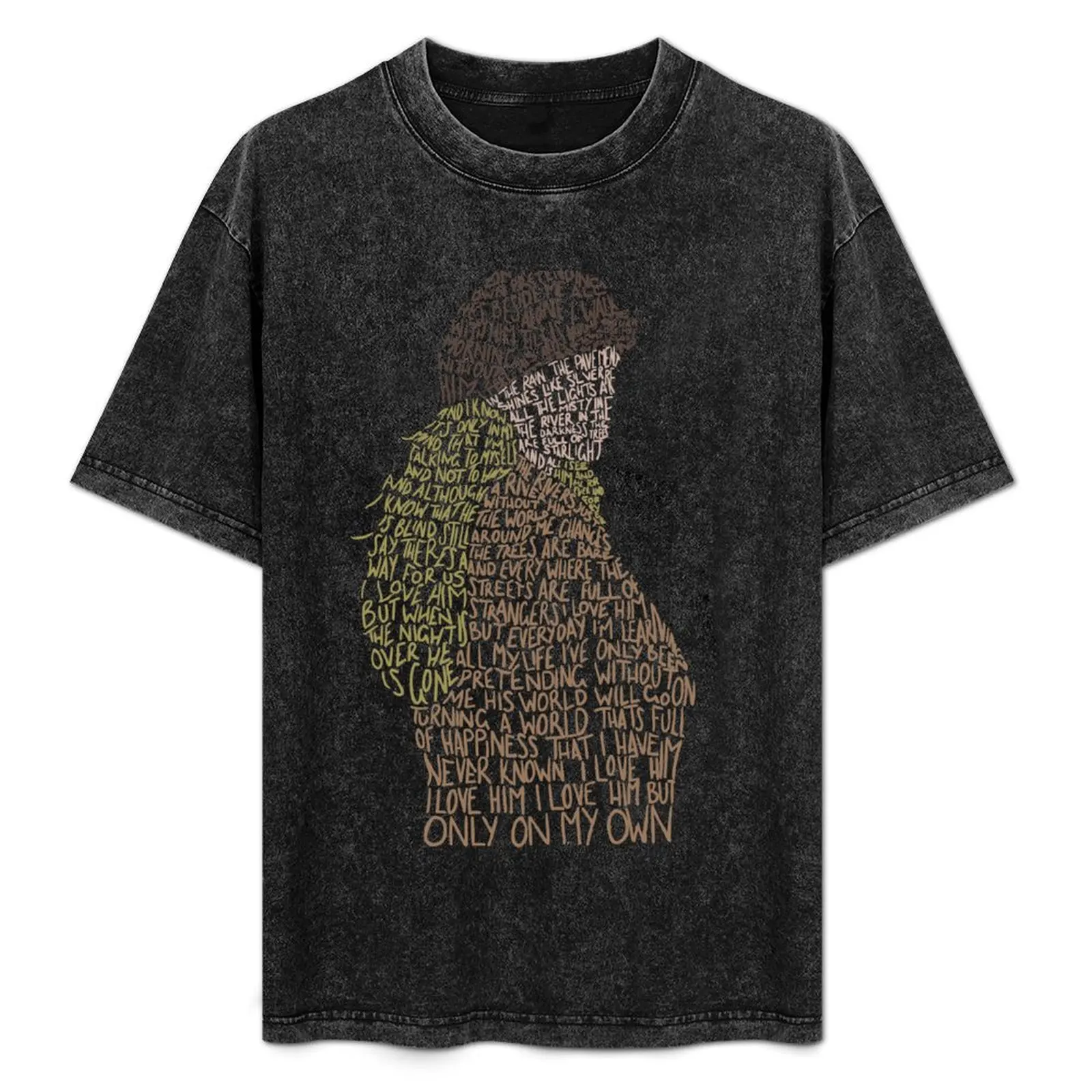 

Les Miserables- On My Own T-Shirt Street Style Casual Tee Shirt