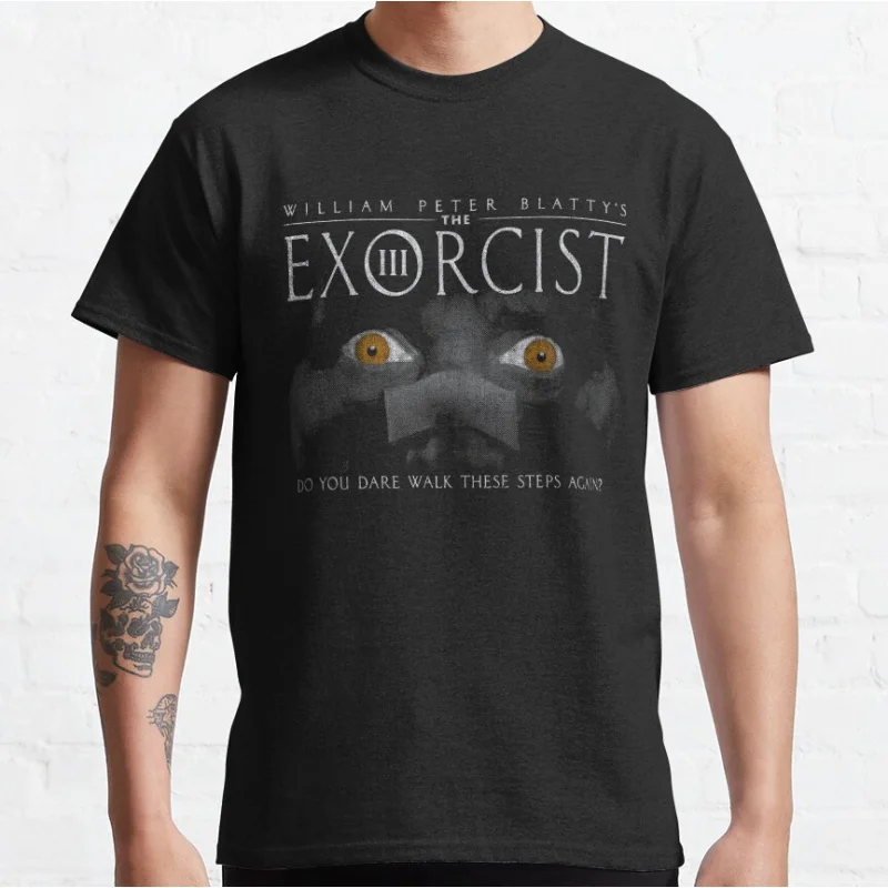 Movie No Exit Horror Retro 80s Horror films The Exorcist Scary movie monsters Graphic T Shirts large size Adult tops S-6XL