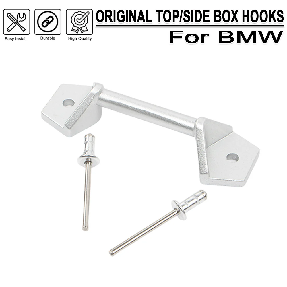 Crochets de fixation pour boîtes latérales ou supérieures BMW, boucles de sangle antirouille, accessoires d'outillage professionnels d'origine pour boîte à outils DIY