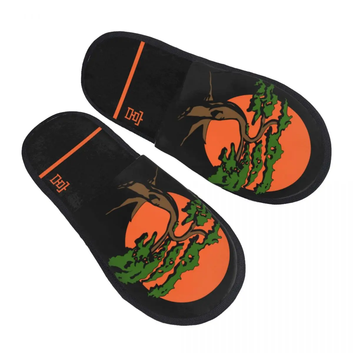 Miyagi Do Karate Distress Karate Kid Cobra Kai Soft Scuff With Memory Foam Slippers Women Hotel House Shoes