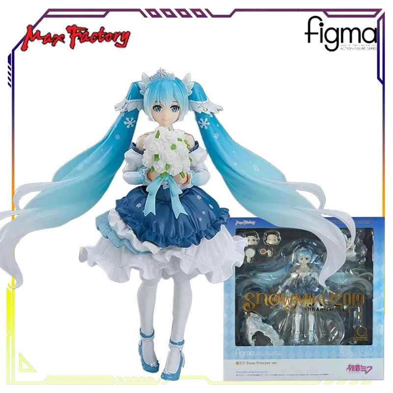 Max Factory Original FIGMA Hatsune Miku Serie EX-055 Schnee Zukunft Magische Show Ver Anime Action Figur Modell Spielzeug Geschenke Für Jungen