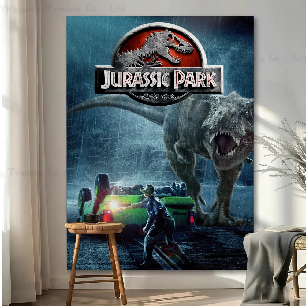 

Dinosaur Jurassic Park Movie Cartoon Tapestry Bohemian Wall Tapestries Mandala Wall Hanging Sheets