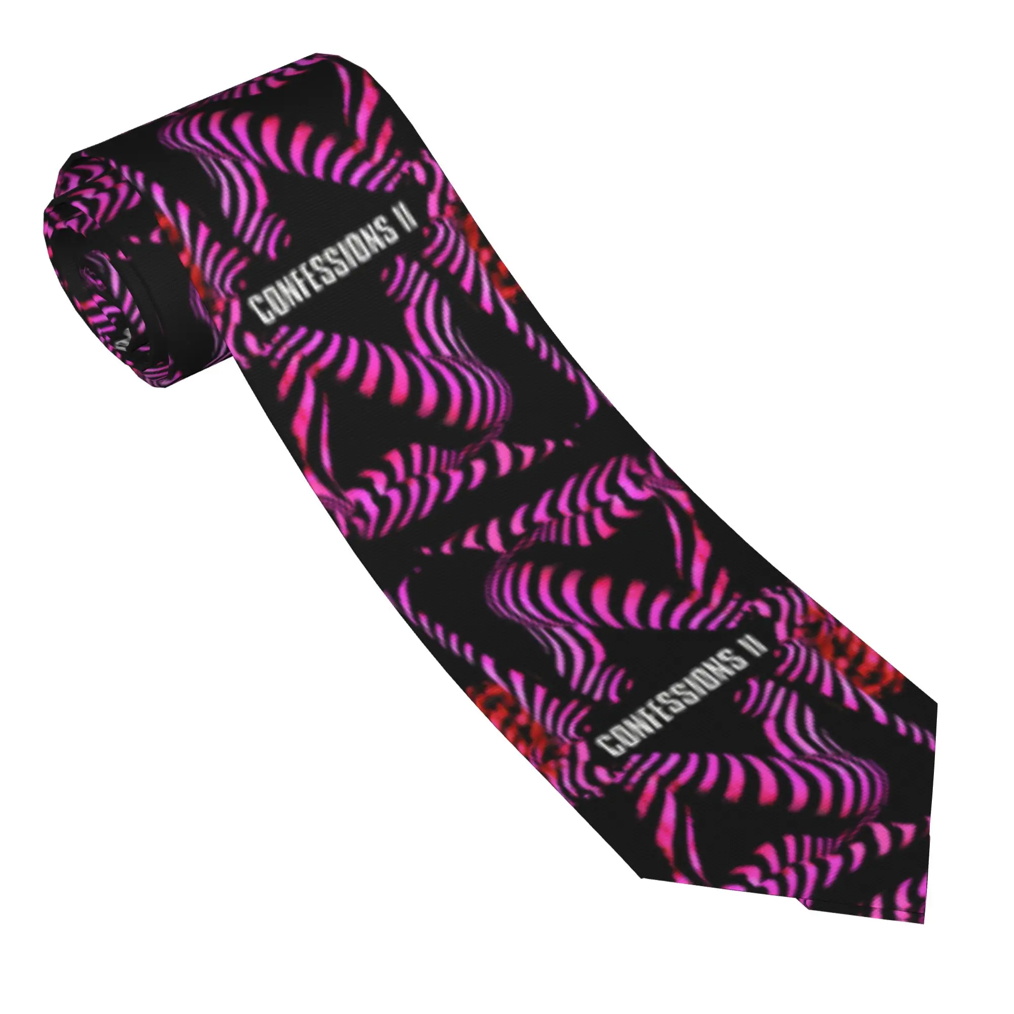 Confessions Il Album Madonnas Tie  Classic Elegant Neck Ties For Unisex Adult Business Quality Collar Tie Necktie Accessories