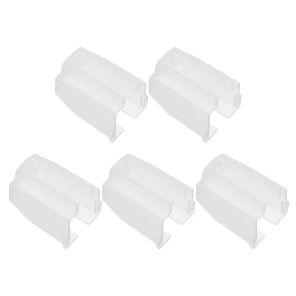 

5pcs Turntable Plastic Stylus Protector Replacement For Record Record Player Needle Protector Player Pickup Cover Reusable Dust