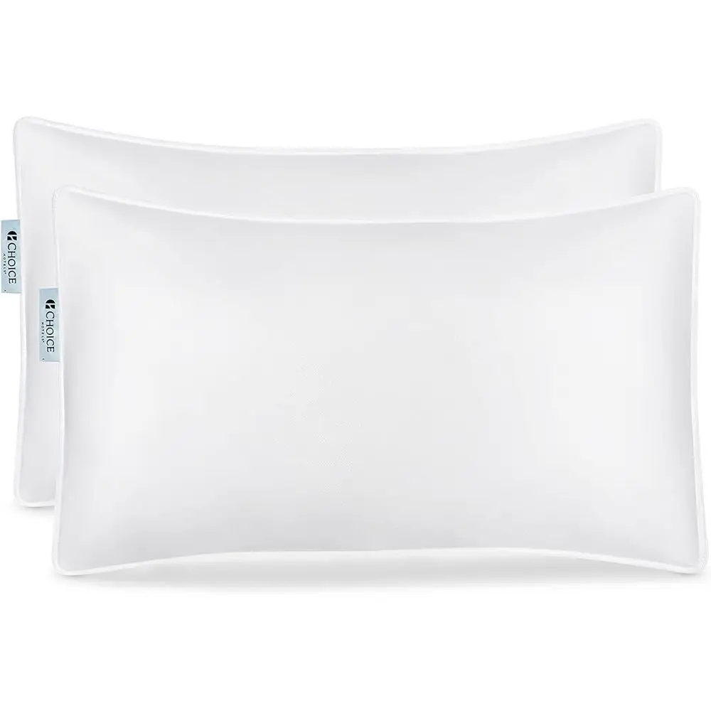 

Подушка Lumine Hypoallergenic 20x28 дюймов класса люкс для спины или для позиционирования, а также подушка для сна на боку, подушка-валик Queen Size S