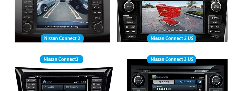 Kamera-Verbindungskabel C24 für Nissan Bosch Radio Original Rogue Micra Juke X-Trail, kompatibel mit Connect OEM Multimedia-System. – Detail 5