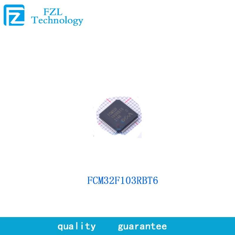 10pcs FCM32F103RBT6 MCU brand new original authentic