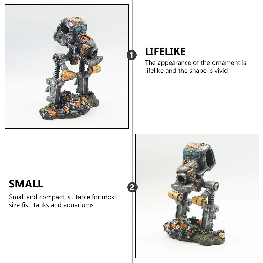 

1Pcs Realistic Aquarium Ornament Resin Craft for Fish Tank Stylish and Long-Lasting Decor Aquarium Decoration Resin Decoration