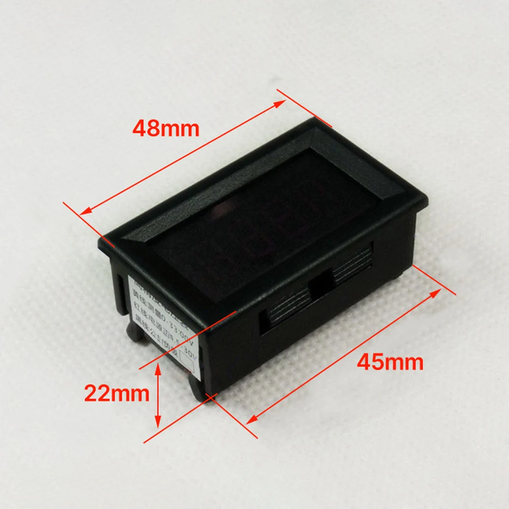 1pc 0,36 in DC Digital Voltmeter Messung 0-33V Drei-draht 4-stellige Spannung Tester Digitale spannung Meter Für Auto DIY Elektronische