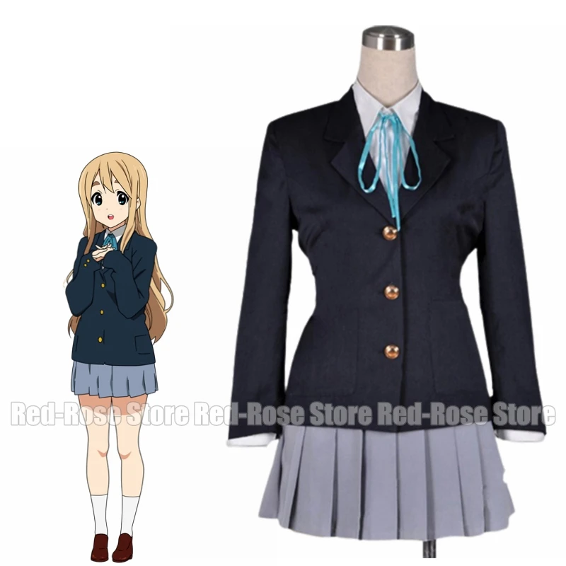 K-ON! Hirasawa Yui Cosplay Meisje Schooluniformen Kostuums Hirasawa Yui Rozen Maiden Souseiseki Cosplay