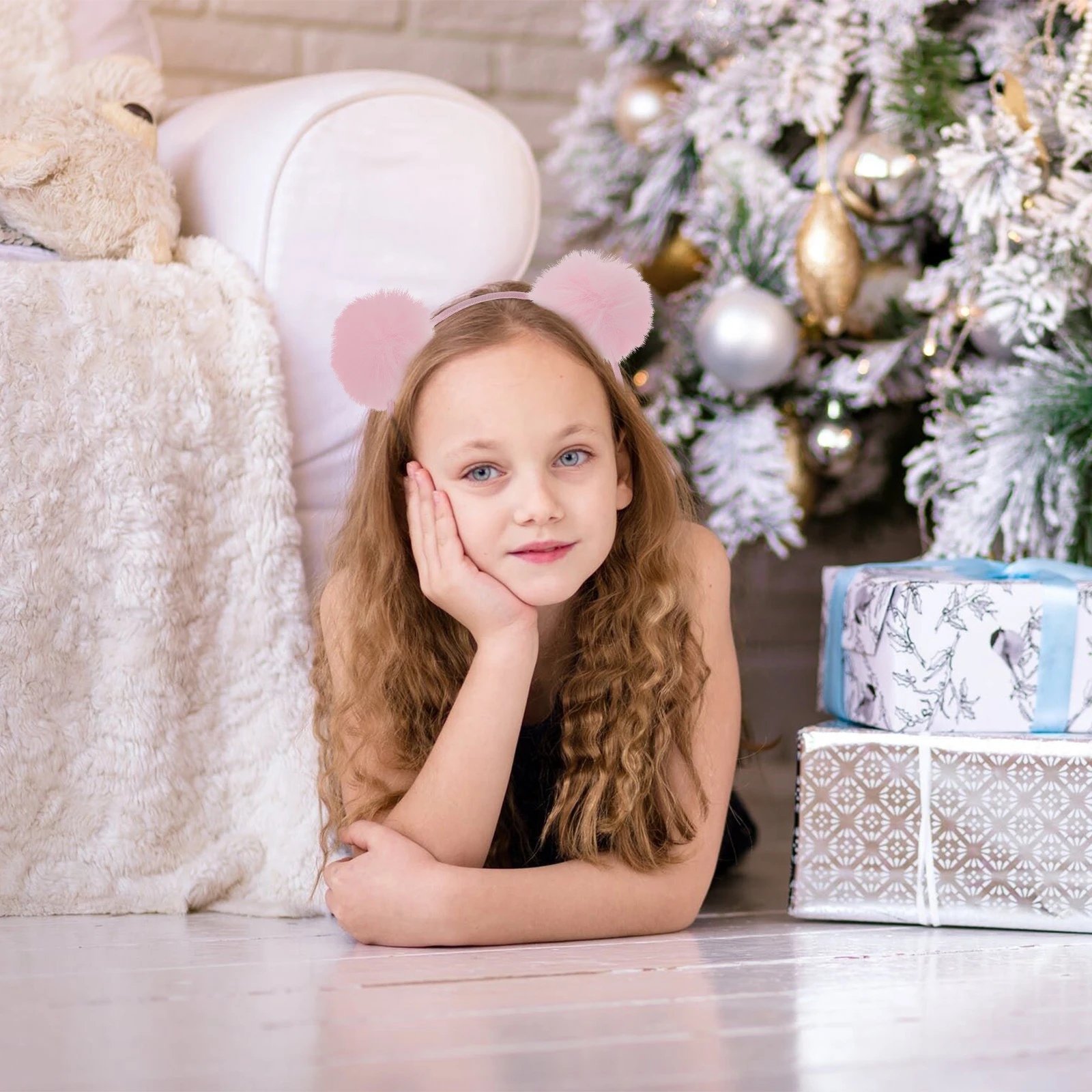 

Cute Pom Pom Headband For Cosplay Party Carnival Hair Decoration Colorful Soft Comfortable Funny Gift Birthday Festival Costume