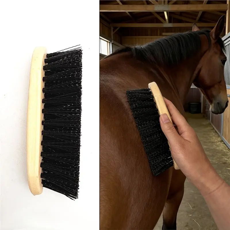 【SPECIAL】5-Piece Horse Grooming Kit Complete Care Set With Comb Body Brush Hoof Pick & More For Horses Ponies view 2