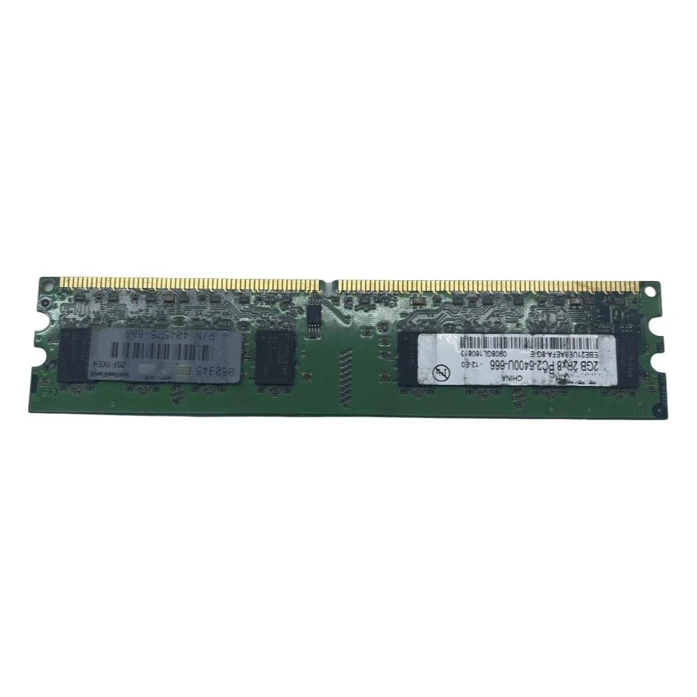Desktop Computer Memory DDR2 PC2-6400U Fits For ELPIDA 2R*8 2GB