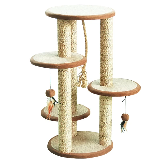 

Manufacturer wholesale simple sisal scratcher condo cat climb tree