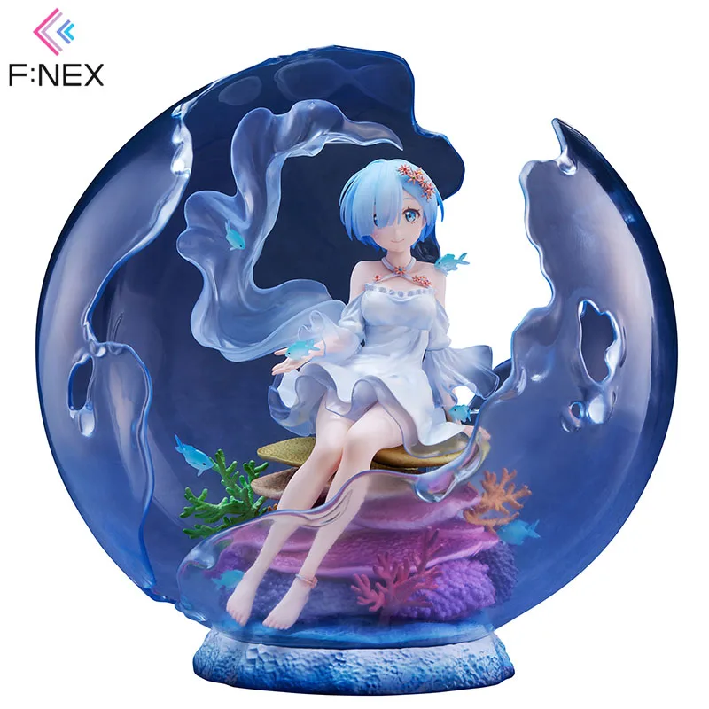 

In Stock Fnex Re Zero Rem New Genuine Anime Figure Model Doll Action Figures Collection Toys for Boy Birthday Gifts PVC Cartoon